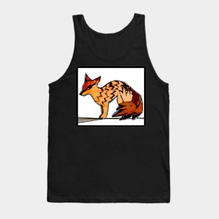 Sodaartstudio Digital Simple Modern Fox Tank Top